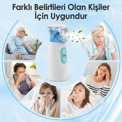 Vezona Care Taşınabilir Mini Nebülizatör