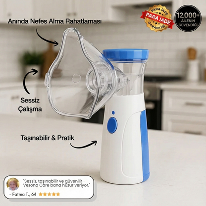 Vezona Care Taşınabilir Mini Nebülizatör