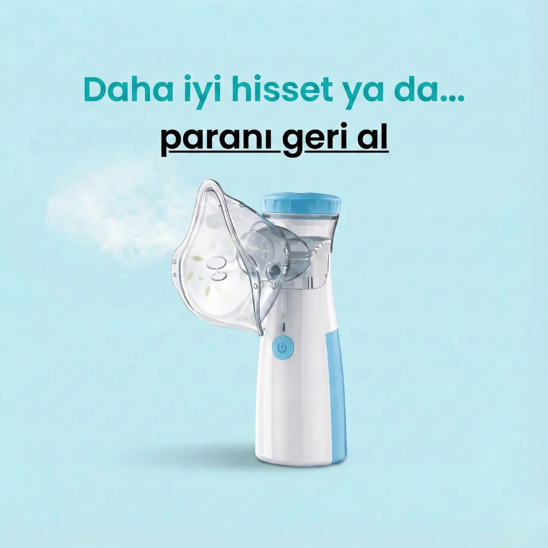 Vezona Care Taşınabilir Mini Nebülizatör