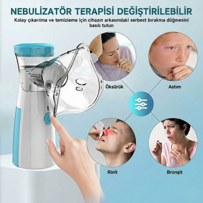 Vezona Care Taşınabilir Mini Nebülizatör